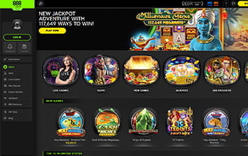 888casino home page