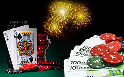 Blackjack casino table
