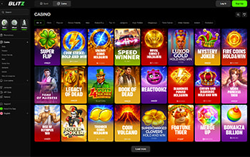 Blitz casino games.