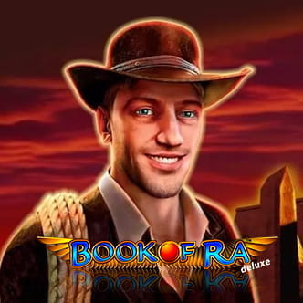 The famous Book of Ra Deluxe slot machine by Novoline.