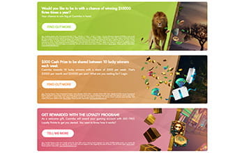 Casimba Welcome Bonus