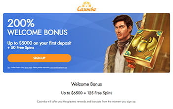 Casimba Bonuses And Promotions
