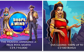 Casino Gods casino bonus offers