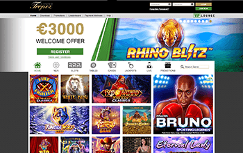 Casino Tropez casino homepage