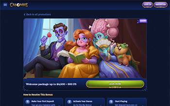 Casombie Casino bonus