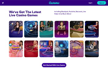 Casumo Live casino games