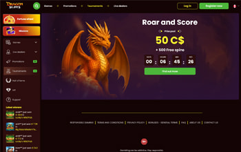 Dragonslots Casino Welcome Bonus.