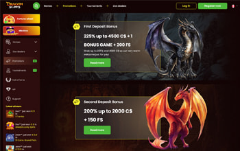 Dragonslots Casino Bonus Offers.