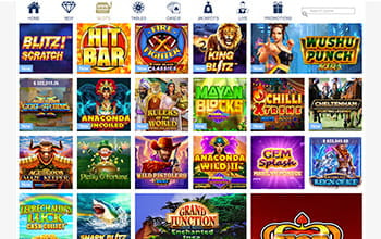 Europa Casino featured games