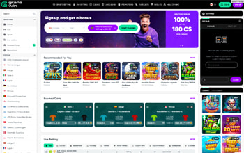 GranaWin Casino Homepage.