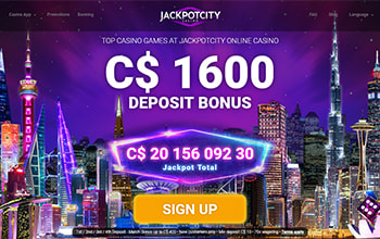 JackpotCity Casino bonus offers