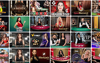 Jellybean Live casino games