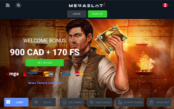 Megaslot casino welcome bonus