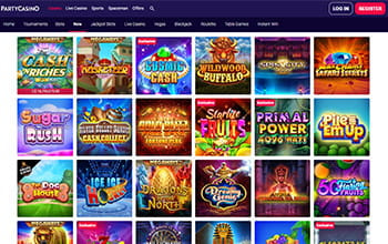 PartyCasino games