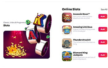 Spin Casino games