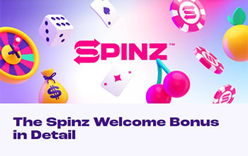 Spinz Casino Welcome Deal