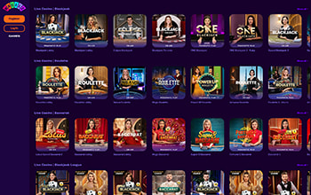 Wheelz Live Casino Games
